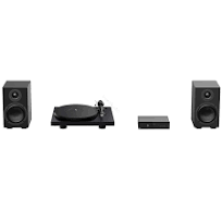Pro-ject Colourful Audio System 2 (Satin Black / Czarny Satyna) - Kompletny  Gramofonowy System Stereo - Raty 20x0% - Darmowa dostawa od 50 zł - PayPo  ...