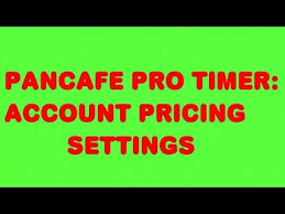 Account Pricing Settings With Minimum Rate Youtube