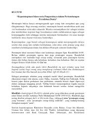 Bukanlah dikatakan muslim sejati jika seorang masih berbohong dan menipu. Kultum Pdf