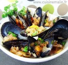 Moules Marinieres Malin Cuisine Malin Moules Marinieres Moules Frites Recettes De Cuisine
