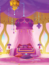 Shimmer S Pink And Purple Bedroom Is Light And Lovely And Perfect For A Genie In Training Shimmer N Shine Jasmine Party Shimmer Shine