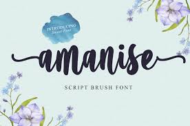 It usually involves a nibbed pen ✒️ or brush 🖌️. Amanise Font Dafont Com