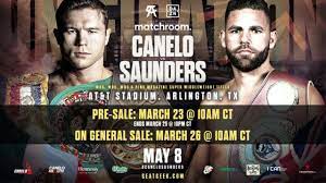 Possible fighters and first us main event. Canelo Alvarez S Next Fight Date Time Price Odds Full Card For Canelo Vs Billy Joe Saunders Dazn News Us