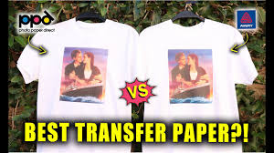 Best T Shirt Transfer Paper Avery Vs Ppd Washer Test Lucykiins Youtube
