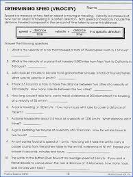 Speed And Velocity Worksheet Answer Key Speed Velocity Acceleration Calculating Speed Ans In 2021 Speed Velocity Acceleration Calculating Speed Word Problem Worksheets