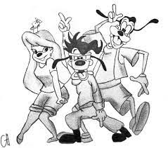 The ultimate christmas coloring pages for kids: A Goofy Movie By Xhelloclarice On Deviantart