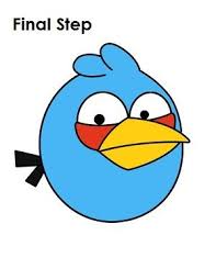 How To Draw Angry Birds Blue Angry Bird Pictures Angry Birds Angry Birds Party