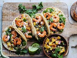 Kick them up a notch with homemade flour tortillas too, if you'd like! Tequila Lime Shrimp Tacos With Pineapple Poblano Salsa Give It Some Thyme