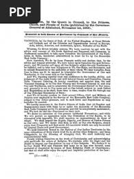Queen Victoria's 1858 Proclamation to India | PDF
