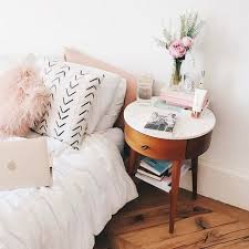 Chic Nightstand Ideas For Small Spaces Domino Home Bedroom Bedroom Design Bedroom Decor