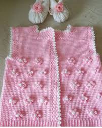En Yeni Tig Sis Bebek Yelek Modelleri 2017 Yilinda Oldugu Gibi Her Zaman Ve Her Donemde Cok Guzel Bebek Giysi Desenlerleri Baby Knitting Patterns Bebek Yelek