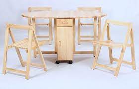 Use a mild soapy solution. 20 Drop Leaf Table With Folding Chairs Home Design Lover