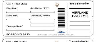 20 plane ticket template pdf simple template design