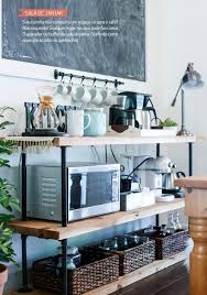 Bancada Cantinho Do Café Simples Na Cozinha Casa De Valentina Small Space Kitchen Diy Kitchen Storage Kitchen Design Small