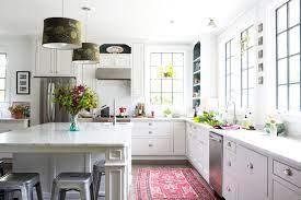 You can bring rugs into your living area, or even the patio with outdoor runners for a stylish look. Stylish Kitchen Rugs That Will Liven Up Your Kitchen Rugs You Ll Love Lonny