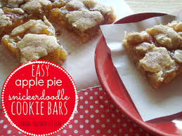 Girlsguideto Recipes We Want To Try Girlsguideto Apple Pie Snickerdoodle Snicker Doodle Cookies Apple Recipes Cookie Bars