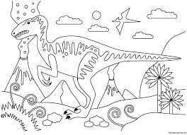 Velociraptor Dinosaur Coloring Page Dinosaur Coloring Pages Coloring Pages Dinosaur Coloring