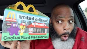 Cactus Plant Flea Market Cactus Buddy! McDonald's Limited Edition Toy  Unboxing