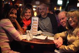 It's like the trivia that plays before the movie starts at the theater, but waaaaaaay longer. Make It A Trivia Night Chesapeake Family