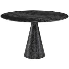 Magnolia Round Dining Table In 2020 Round Marble Dining Table Dining Table Marble Dining Table Black