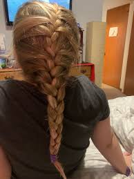 Try not to rush through braiding your hair by pulling and ripping your. My Girlfriend Was Busy So I Tried To Fix Her Daughter S Hair Before Bed She Says It Makes Mermaid Hair In The Morning I Got The Thumbs Up From Her For My