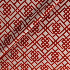 Darth vader & stromtrooper geometric pattern fabric. Upholstery Fabric Saracen Jim Thompson Geometric Pattern Polyester Trevira Cs