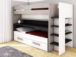 La scrivania sotto al letto a castello è una soluzione d'arredo pratica per la cameretta, che nel nostro ecommerce cameretteweb trovate il castello giotto con scrivania sopra in vendita online. Letto A Castello David 90 X 190 Scrivani Letto Scorrevole