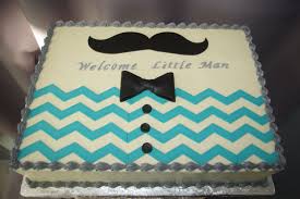 249 Little Man Sheet Cake Baby Boy Shower Little Man Cakes Boy Shower