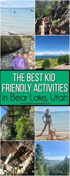 The Best Kid Friendly Activities In Bear Lake Utah The Pinning Mama In 2020 Lake Trip Utah Lakes Bear Lake