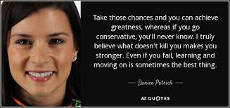 TOP 25 QUOTES BY DANICA PATRICK (of 78) | A-Z Quotes via Relatably.com