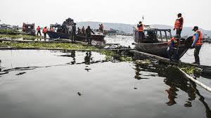 Memasuki musim kemarau danau cipanunjang, mengalami penurunan muka air. Sar Temukan 4 Jasad Korban Perahu Terbalik Di Waduk Cirata