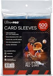 Average rating:0out of5stars, based on0reviews. Amazon Com Ultra Pro Clear Card Sleeves For Standard Size Trading Cards Measuring 2 5 X 3 5 500 Count Pack Toys Games