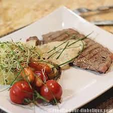 Recette De Faux Filet Sauce Poivre Vert Et Son Ecrase De Pommes De Terre Recette Faux Filet Nourriture Et Idee Recette