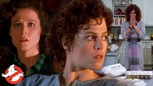 Dana Barrett looking scared! Call 555-2368, Dana!