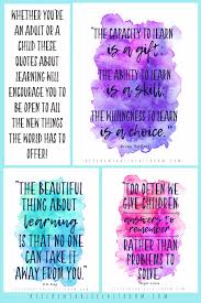 Art experiences don't have to be expensive. Quotes About Learning For Your Home Classroom The Kitchen Table Classroom