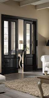 35 Luxury French Living Room Design Ideas Black Interior Doors Doors Interior French Doors Interior