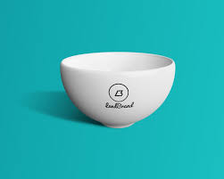 Bowl Logo Mockup Senai Design