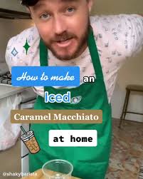 How To Make An Iced Caramel Macchiato at Home