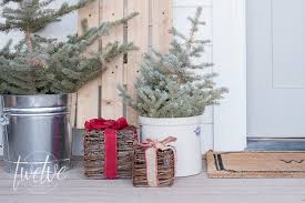 Check spelling or type a new query. A Farmhouse Christmas Porch And Entry Twelve On Main