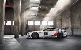 White Sports Coupe Car Bmw M6 Gt3 Hd Wallpaper Wallpaper Flare