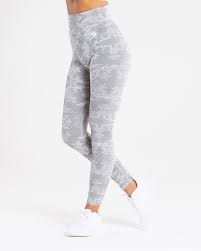 Camo Seamless Leggings Grey | Women's Best