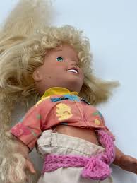 Vintage Playskool Dolly Surprise Jungle Safari Doll 9.5”