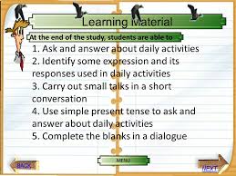 Tempat istirahat yang paling jelek b. Speaking Skill For Five Grade Students Of Elementary School Lesson Action Plan Evaluation Prepared By Prepared Bycoversation And Picture Slide Show Learning Ppt Download