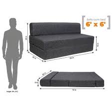 6x6 Epe Foam Sofa Cum Bed