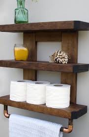 Bonanza Bathroom Storage Shelf Wall Organizer Towel Rack Rustic Wood Space Save Bathroom Wood Shelves Rustic Bathroom Shelves Bathroom Wall Shelves