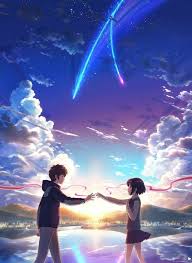 Anime Kiminonawa Pixiv Di 2020 Pemandangan Anime Pemandangan Khayalan Gambar Kehidupan