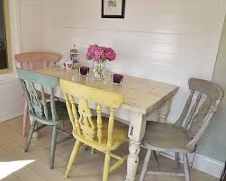 Dining Room Lighting Inspiration Of The Week A Pastel Dining Room That Features Dazzlin Shabby Chic Dining Tables Shabby Chic Dining Chairs Shabby Chic Dining