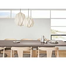 Room Board Orikata Acorn Ball Pendants Mixed Wood Ottoman In Living Room Neutral Dining Room