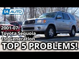 See all toyota sequoia generations here. Top 5 Problems Toyota Sequoia Suv 1st Generation 2001 07 Litetube