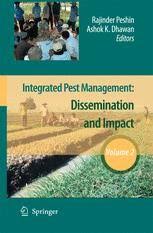 List the three agricultural pests we discussed the most in class. Integrated Pest Management Volume 2 Dissemination And Impact Rajinder Peshin Springer